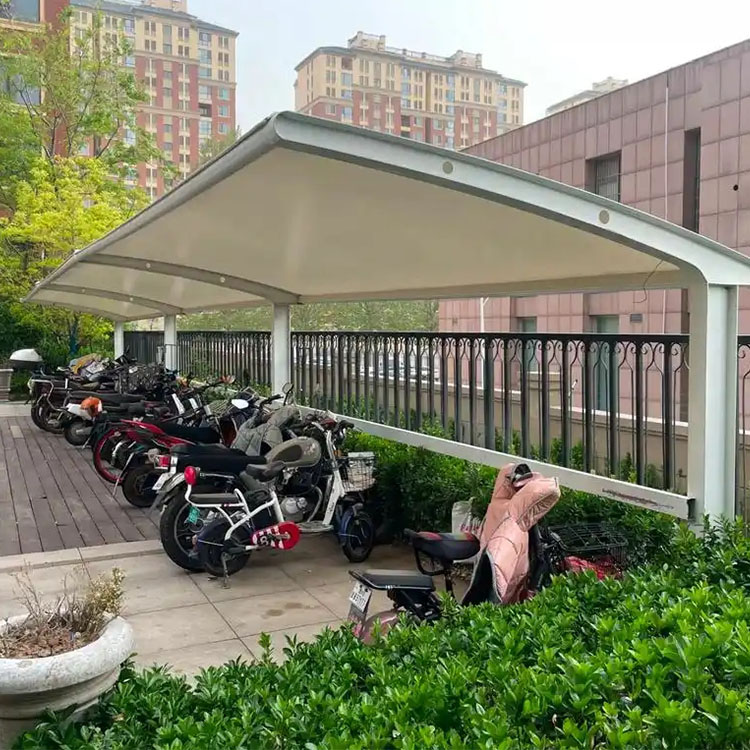 偏关县膜结构电动车棚